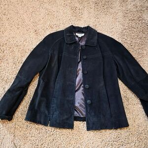 Preston & York Leather Jacket - L - Black